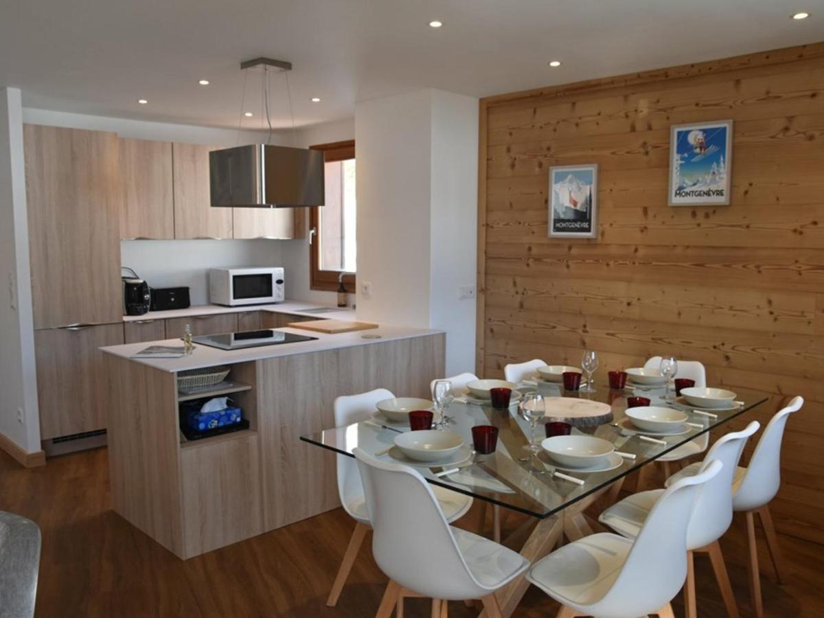Duplex Renove 3 Chambres Avec Wi-Fi, Garage, Balcon Sud, Proche Pistes A Montgenevre - Fr-1-266-162 外观 照片