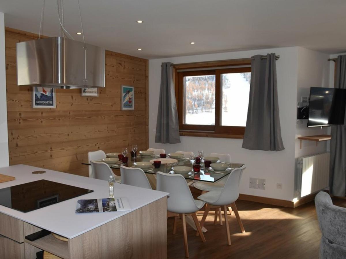 Duplex Renove 3 Chambres Avec Wi-Fi, Garage, Balcon Sud, Proche Pistes A Montgenevre - Fr-1-266-162 外观 照片