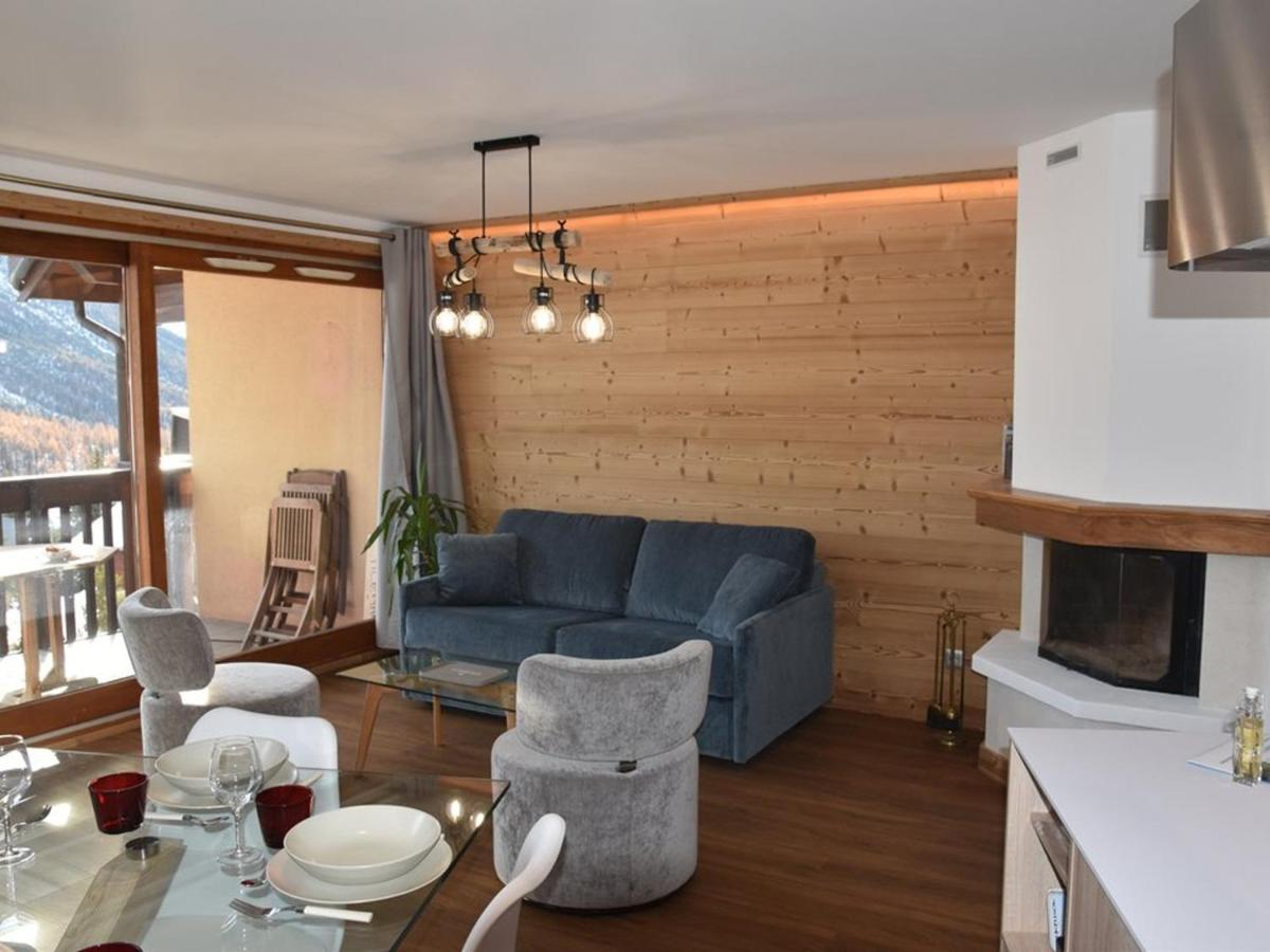 Duplex Renove 3 Chambres Avec Wi-Fi, Garage, Balcon Sud, Proche Pistes A Montgenevre - Fr-1-266-162 外观 照片